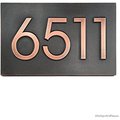 Special Lite Products Special Lite Products MP-454-MOC Side Mounting Address Plaques; Mocha MP-454-MOC